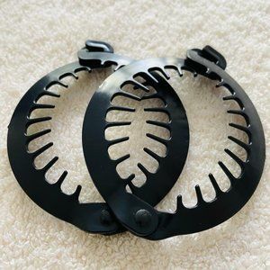 PUFFCUFF JUNIOR BLACK POUCH - 3 INCH